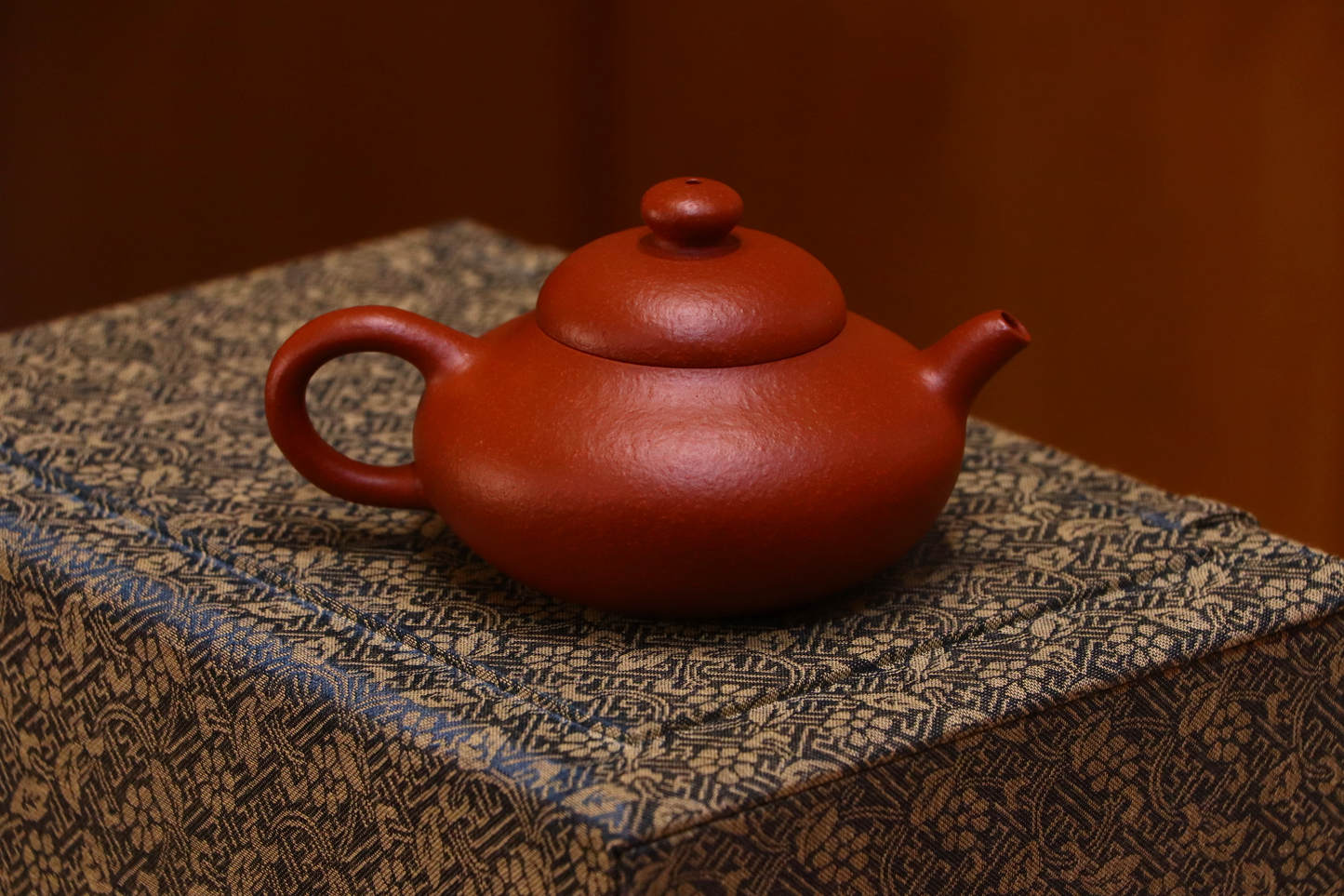 Yuzi Zhuni Pear Shape 魚籽朱泥 矮梨壺