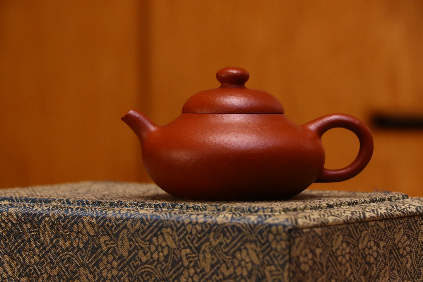 Yuzi Zhuni Pear Shape 魚籽朱泥 矮梨壺