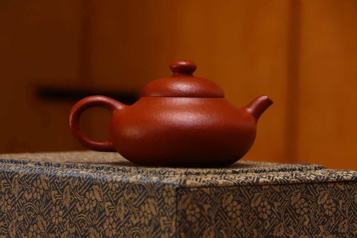 Yuzi Zhuni Pear Shape 魚籽朱泥 矮梨壺