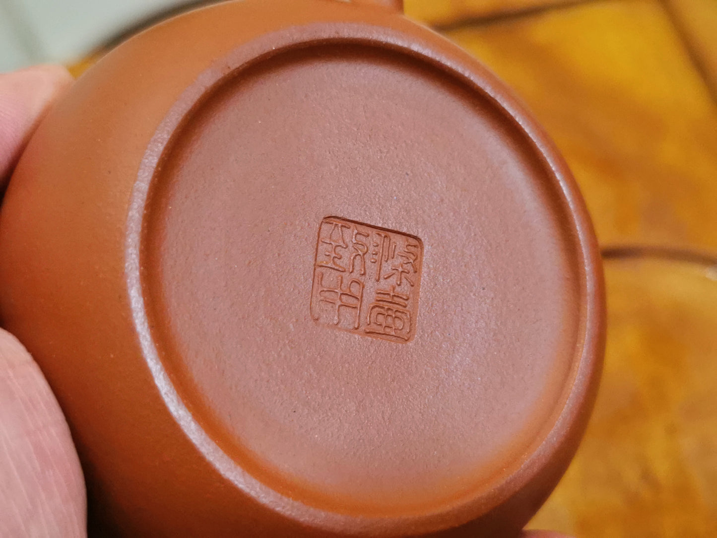 Zhuni Limiao 朱泥 笠帽壺