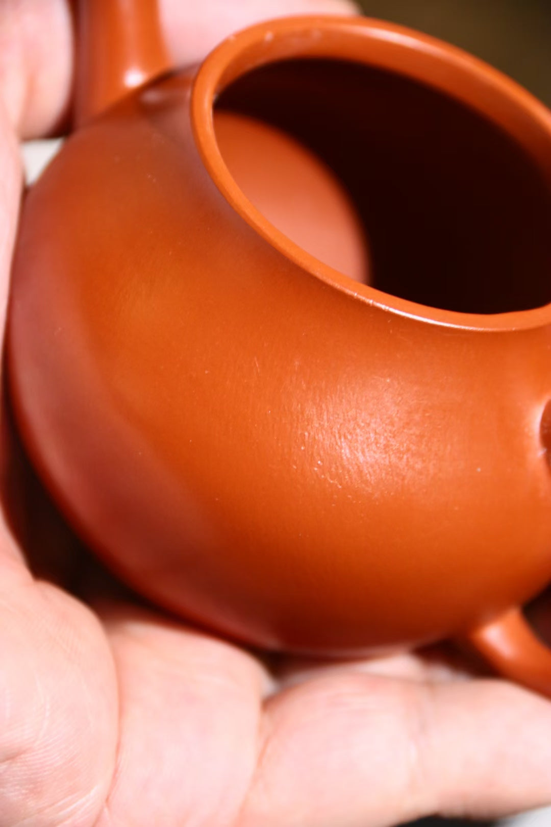 01c Red Clay (Zhaozhuang Zhuni) Qiushiu Pot 趙莊朱泥 秋水壺