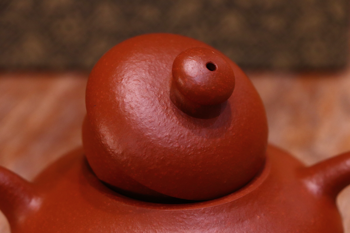 Yuzi Zhuni Pear Shape 魚籽朱泥 矮梨壺