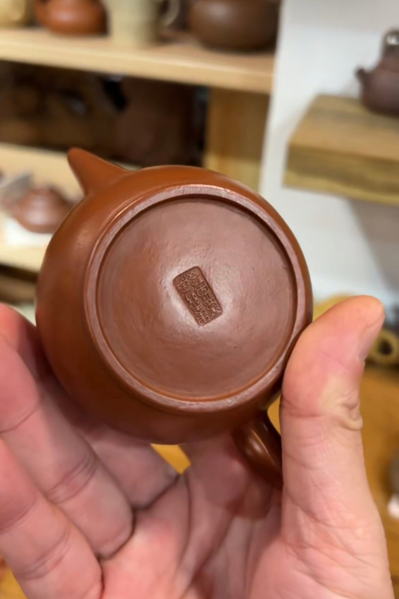 Old Red Clay Shuiping Pot 老朱泥 水平壺