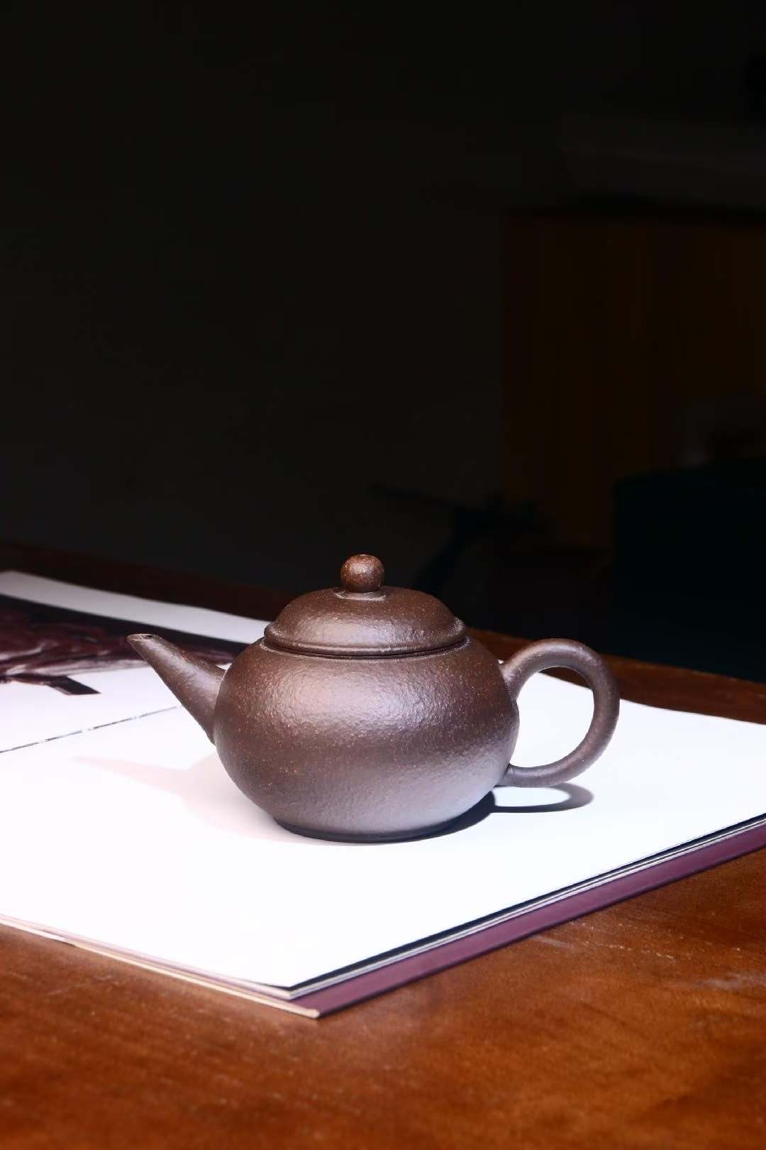 90s Shuiping Pot 90年代 紫玉金砂 水平壺