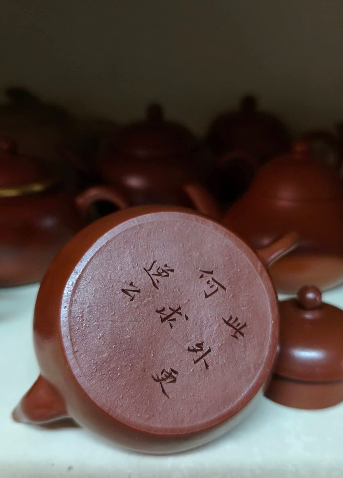 Old Red Clay Si Ting Pot 老朱泥 思婷壺