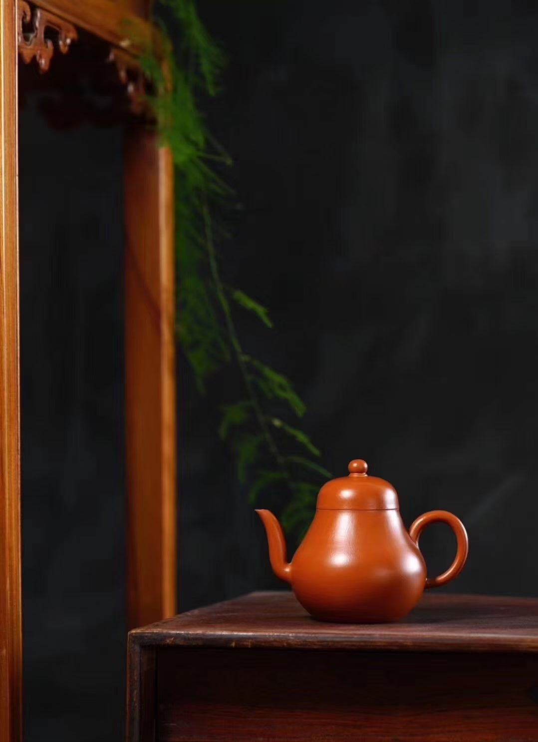 Red Clay (Zhaozhuang Zhuni) Si Ting Pot 趙莊朱泥 思亭壺