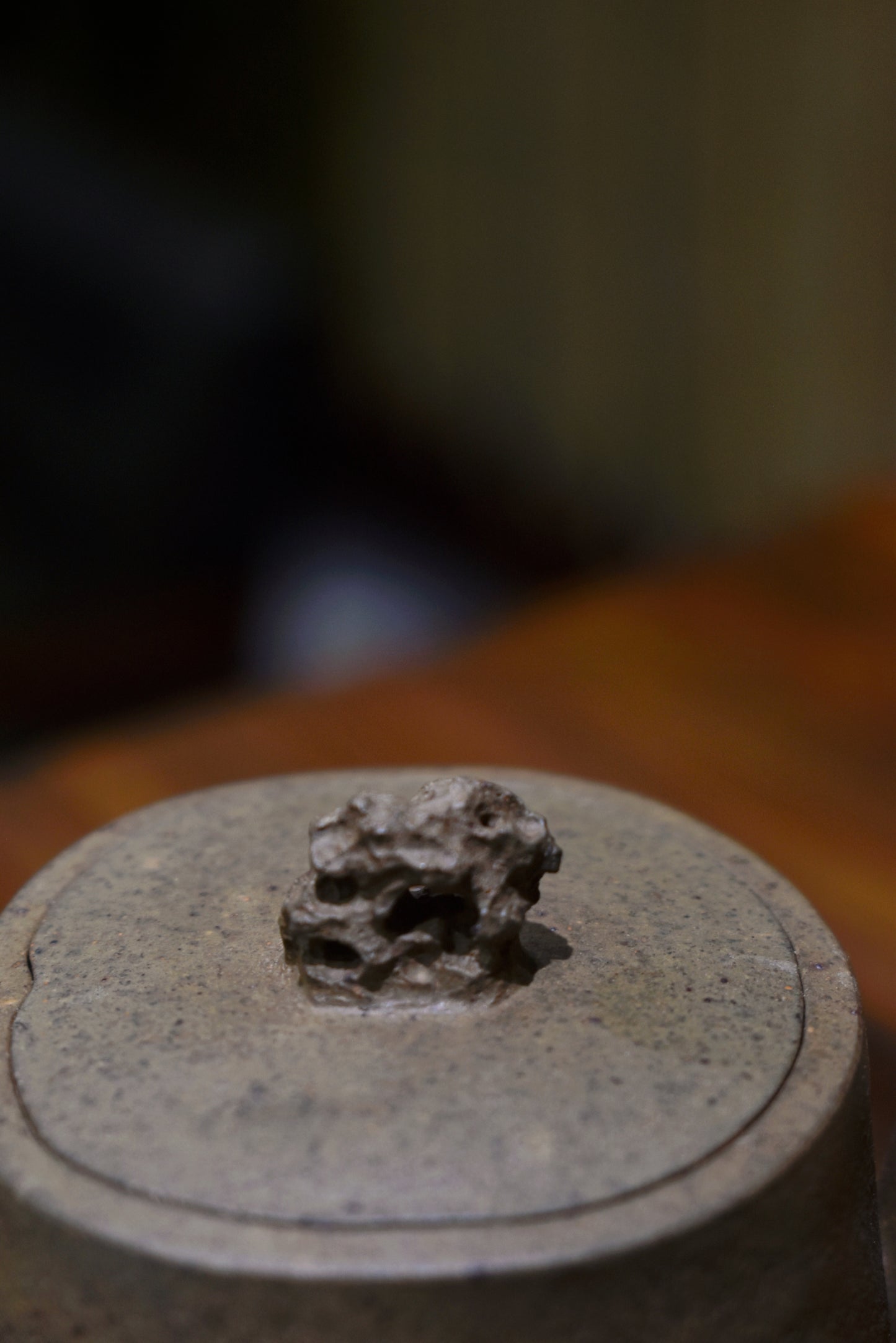 Duanni Reduction Fired - Taihu Stone Pot 段泥還原燒 太湖石壺