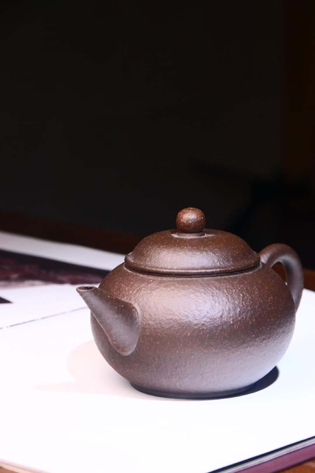 90s Shuiping Pot 90年代 紫玉金砂 水平壺