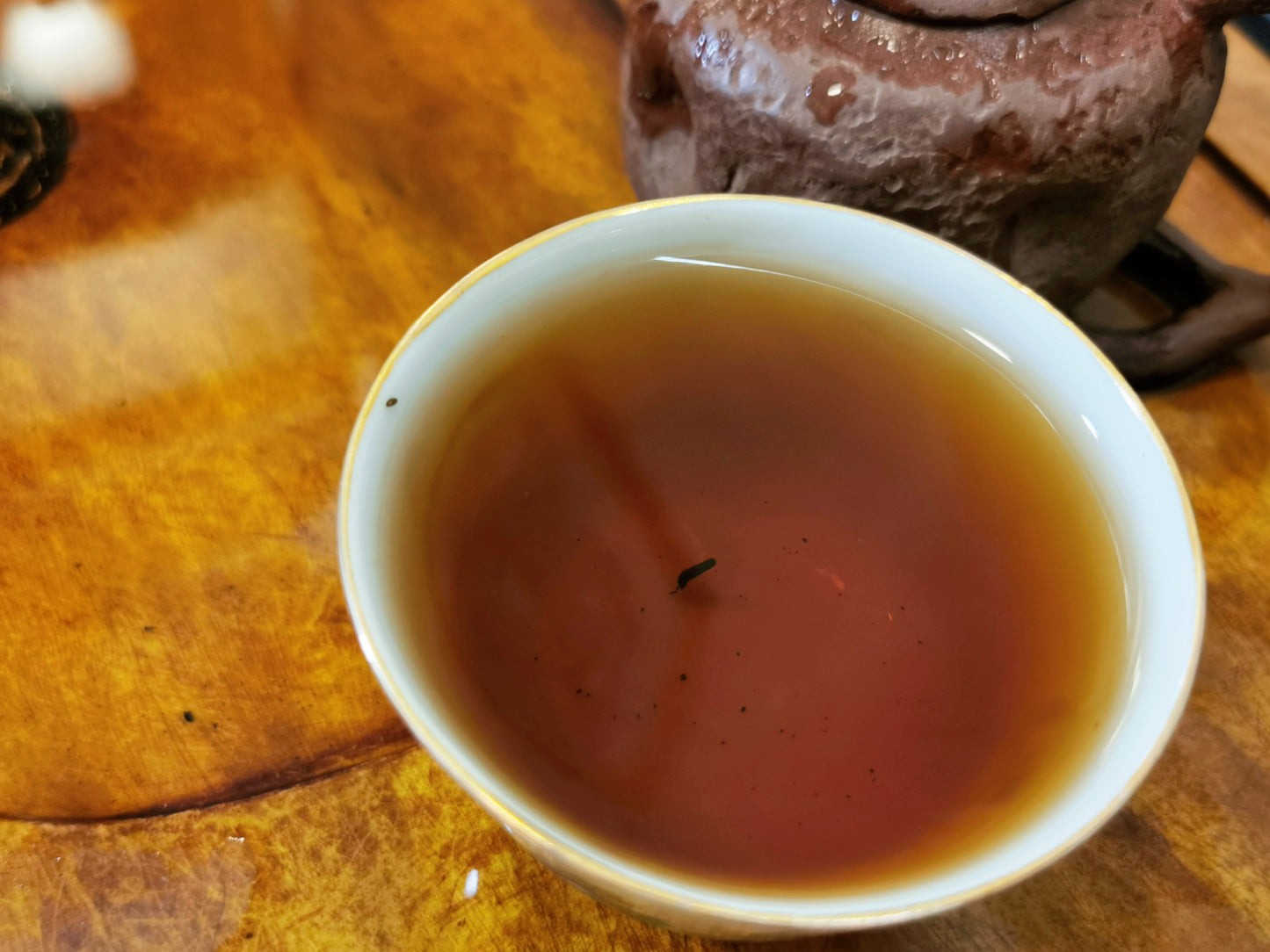 Tea: 90s Fermented Pu’er brick tea 90年代熟普茶磚