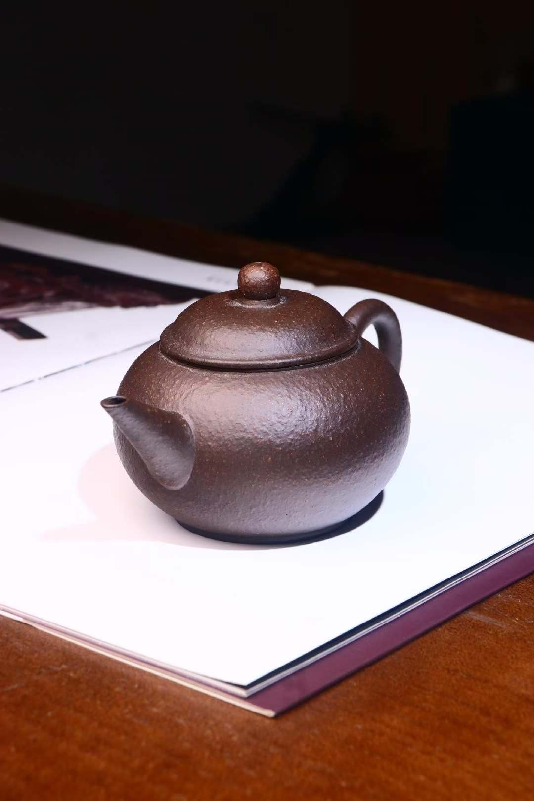 90s Shuiping Pot 90年代 紫玉金砂 水平壺