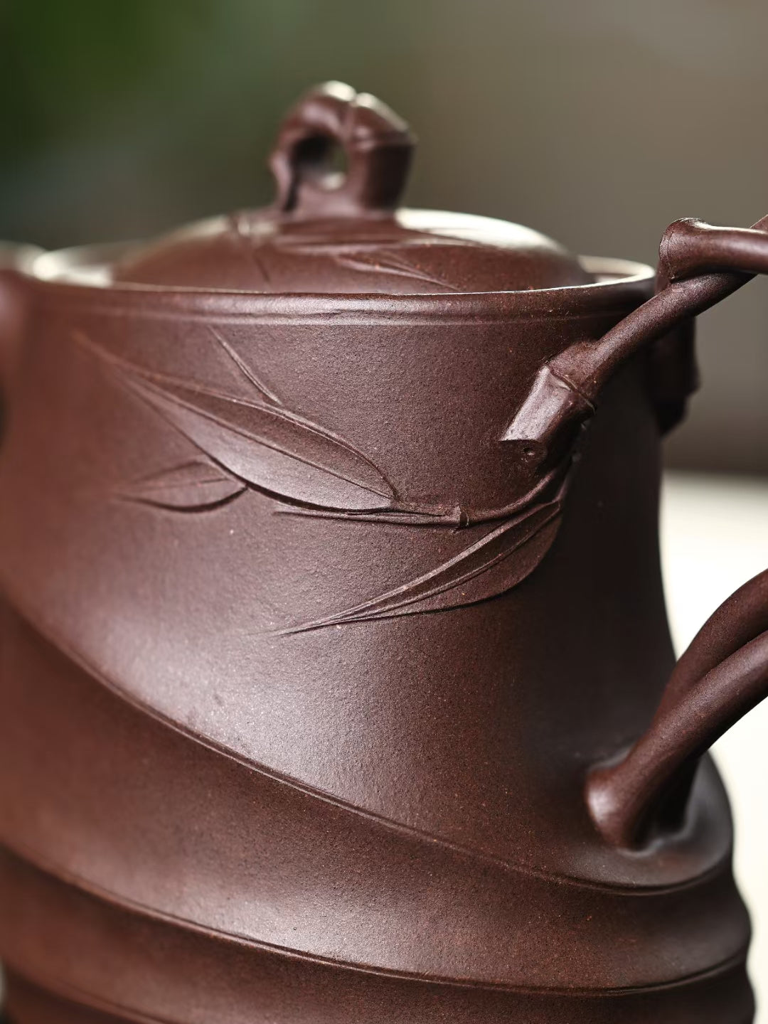 80s No.1 Factory Yixing Teapot Ting Zhu 早期廠壺 挺竹