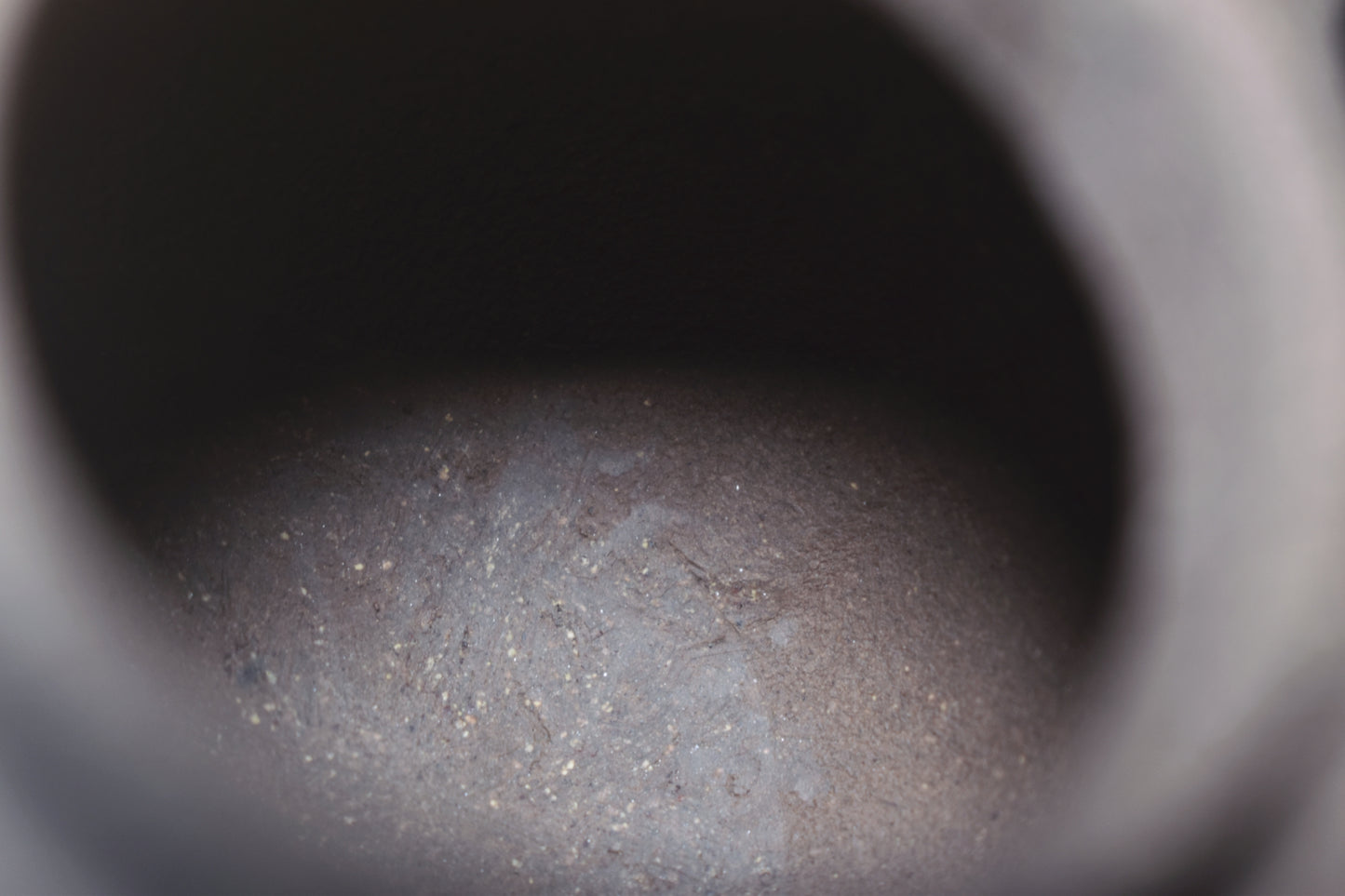 Qinghuini Side Handle Pot 青灰泥 慕古側把壺