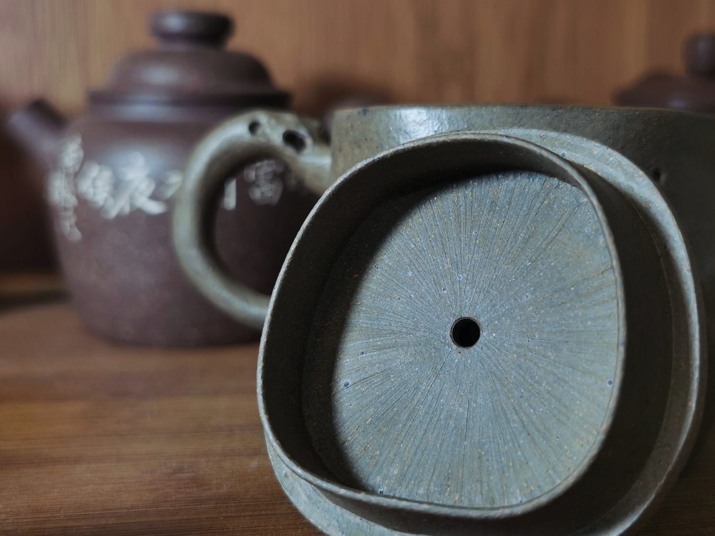 Duanni Reduction Fired - Taihu Stone Pot 段泥還原燒 太湖石壺