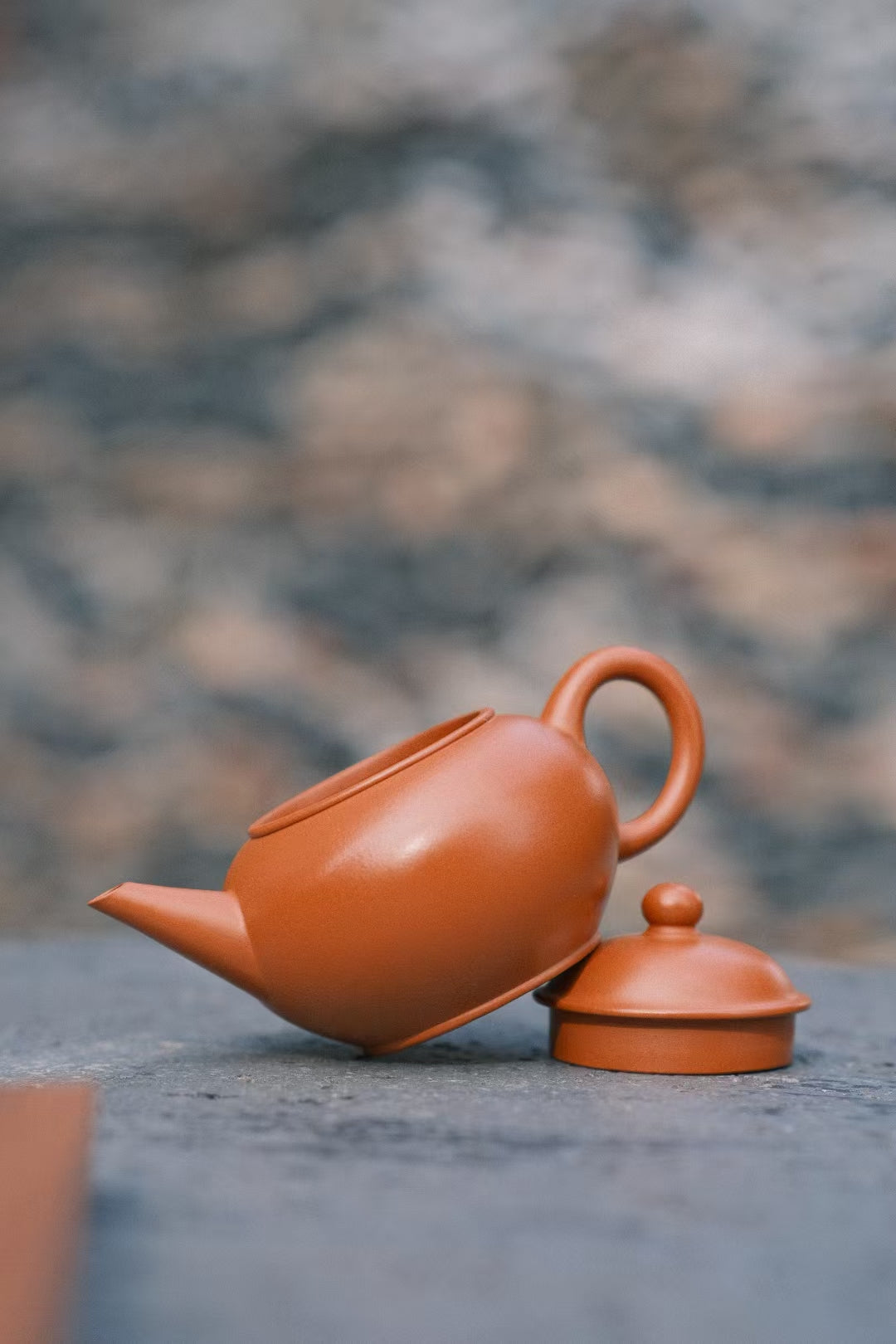Red Clay (Zhaozhuang Zhuni) Shuiping Pot 趙莊朱泥 水平壺