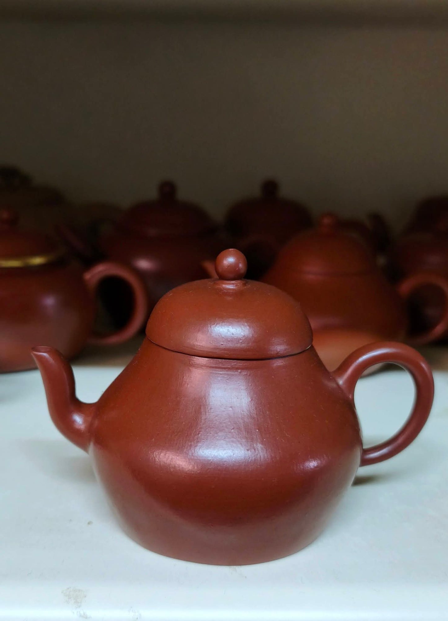 Old Red Clay Si Ting Pot 老朱泥 思婷壺