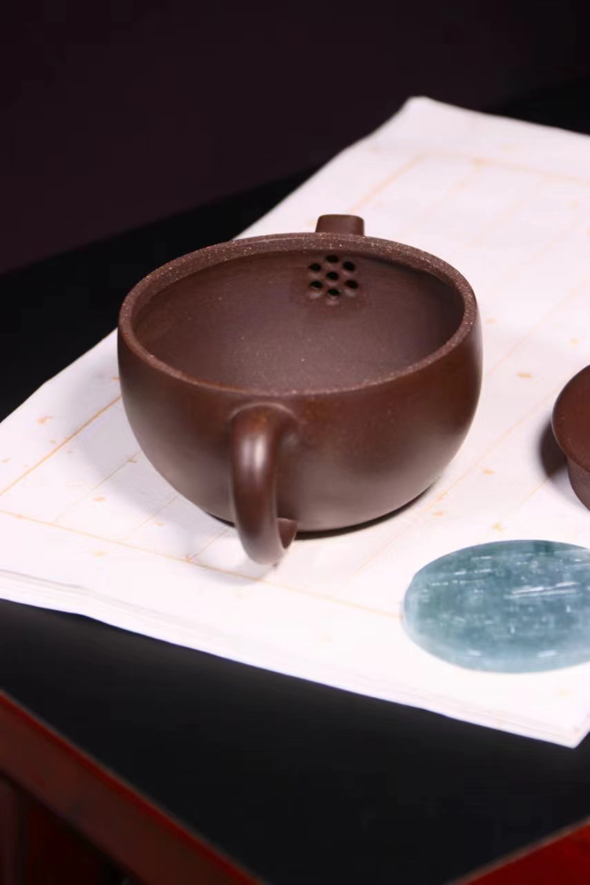 Purple Clay Bowl Shape 黑星土 大茶碗