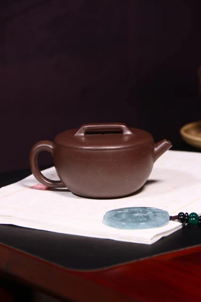 Purple Clay Bowl Shape 黑星土 大茶碗