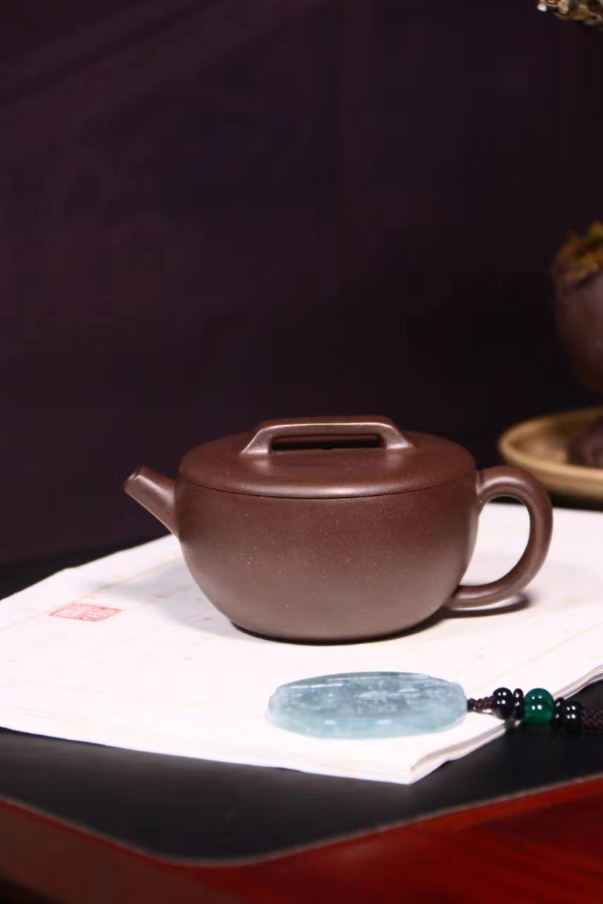 Purple Clay Bowl Shape 黑星土 大茶碗