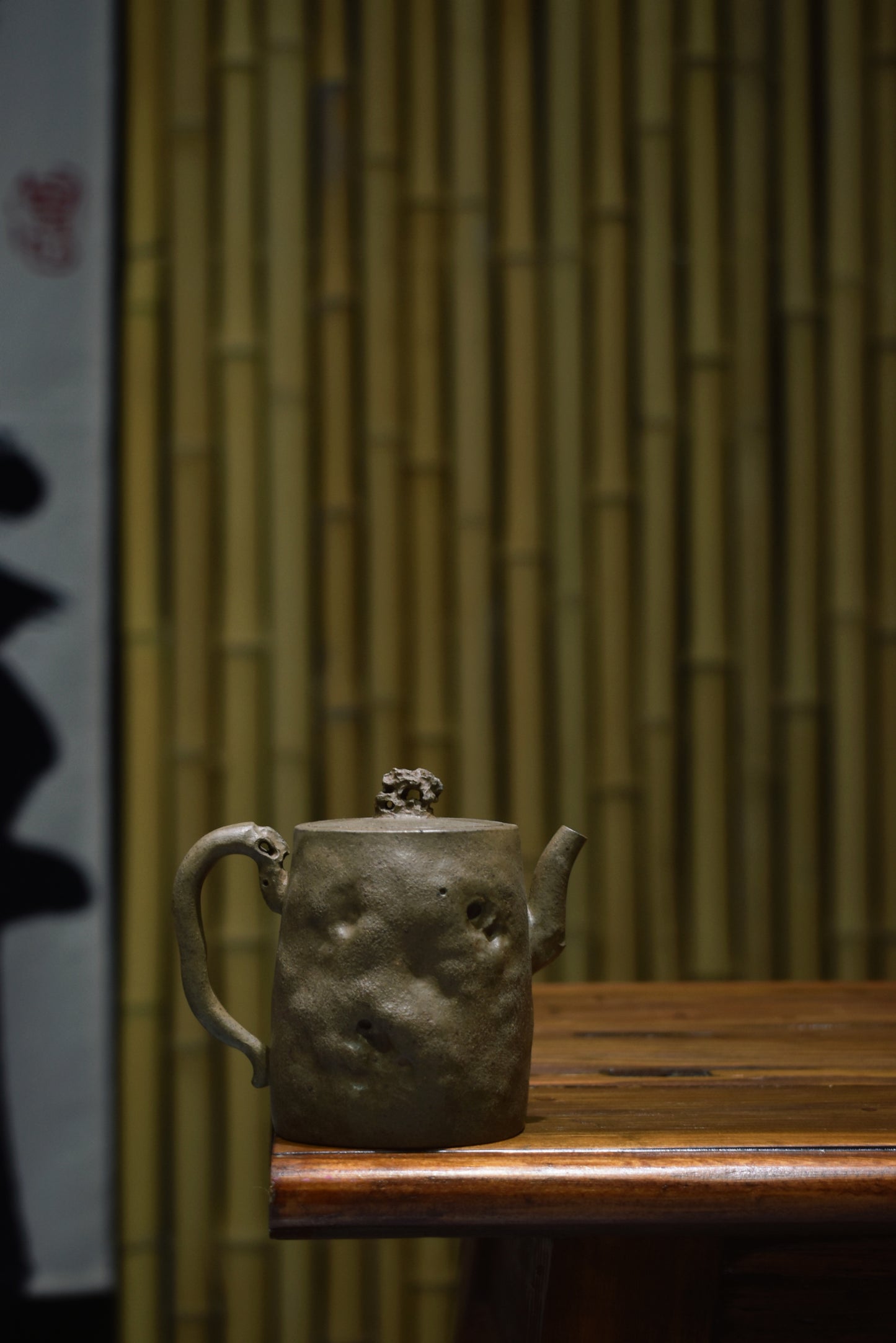 Duanni Reduction Fired - Taihu Stone Pot 段泥還原燒 太湖石壺