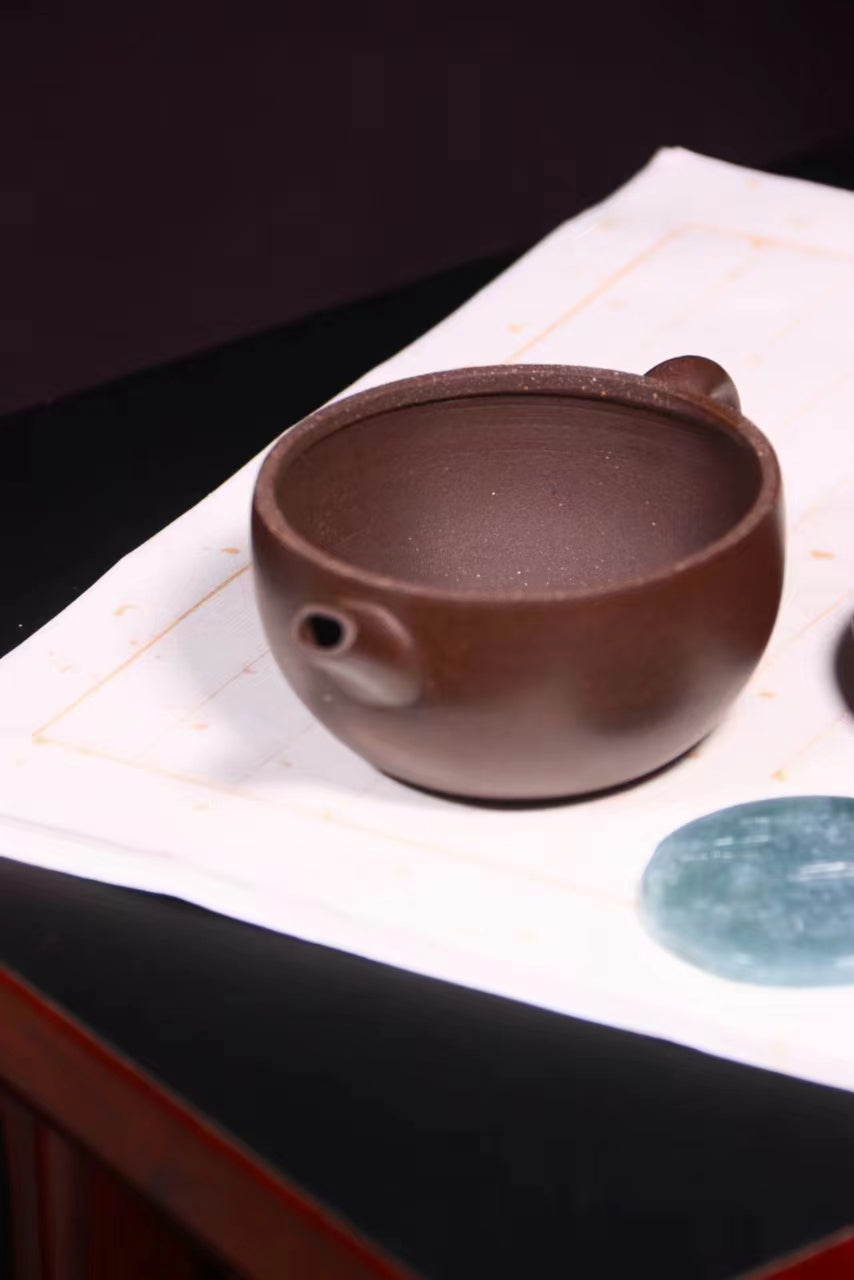 Purple Clay Bowl Shape 黑星土 大茶碗