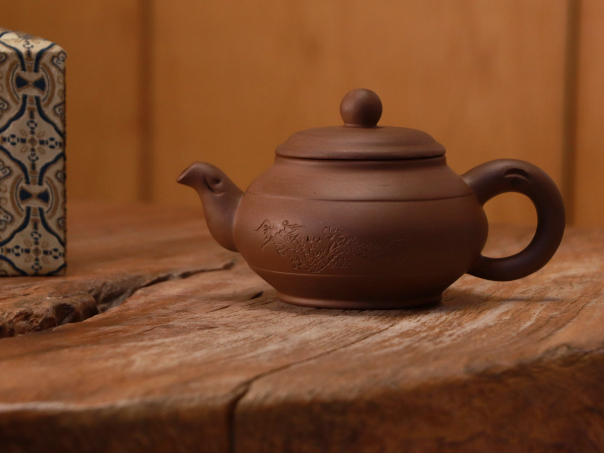 煎茶道具 南蛮手 手造 湯冷 在銘 時代箱 M R7601 80s Ming 煎茶道具 南蛮手 手造 湯冷 在銘 時代箱 M R7601 80s Ming